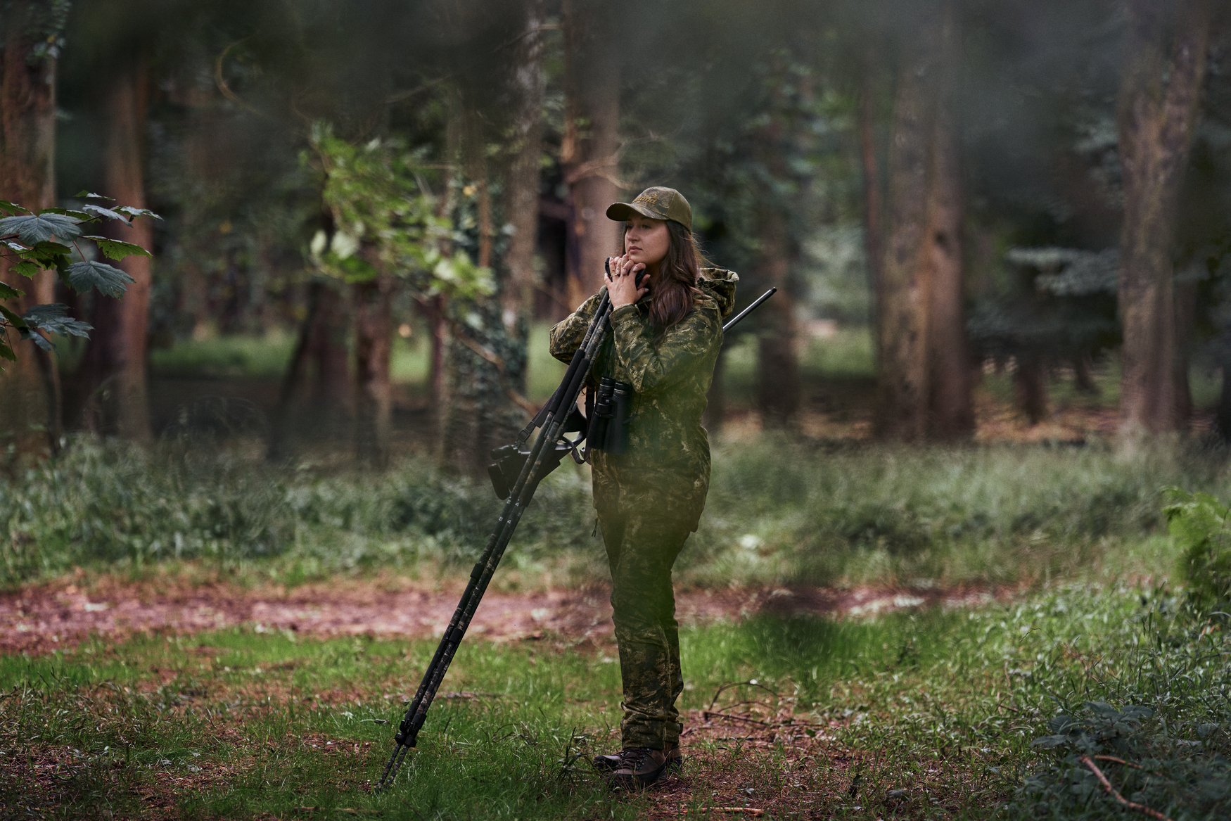 Avail Woman Camo Jakke - InVis MPC green