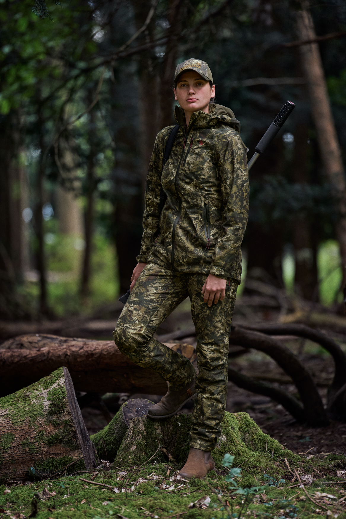 Avail Women Camo Trousers - InVis MPC green