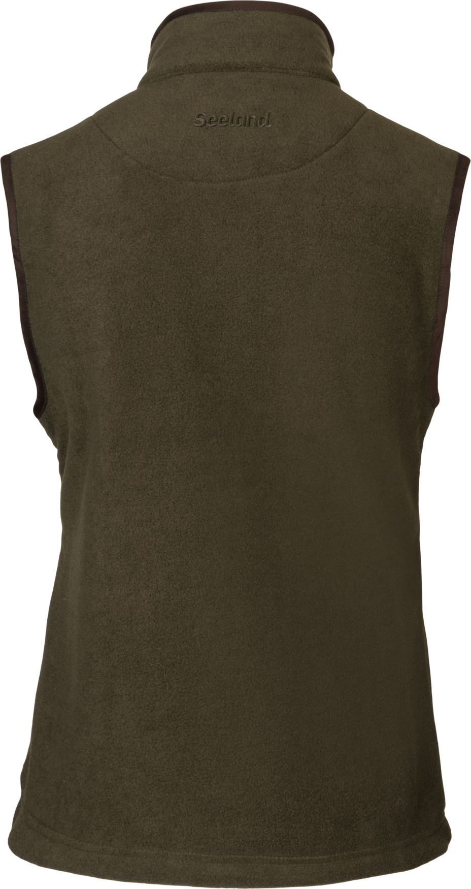 Woodcock Ivy Fleece Vest - Pine green melange