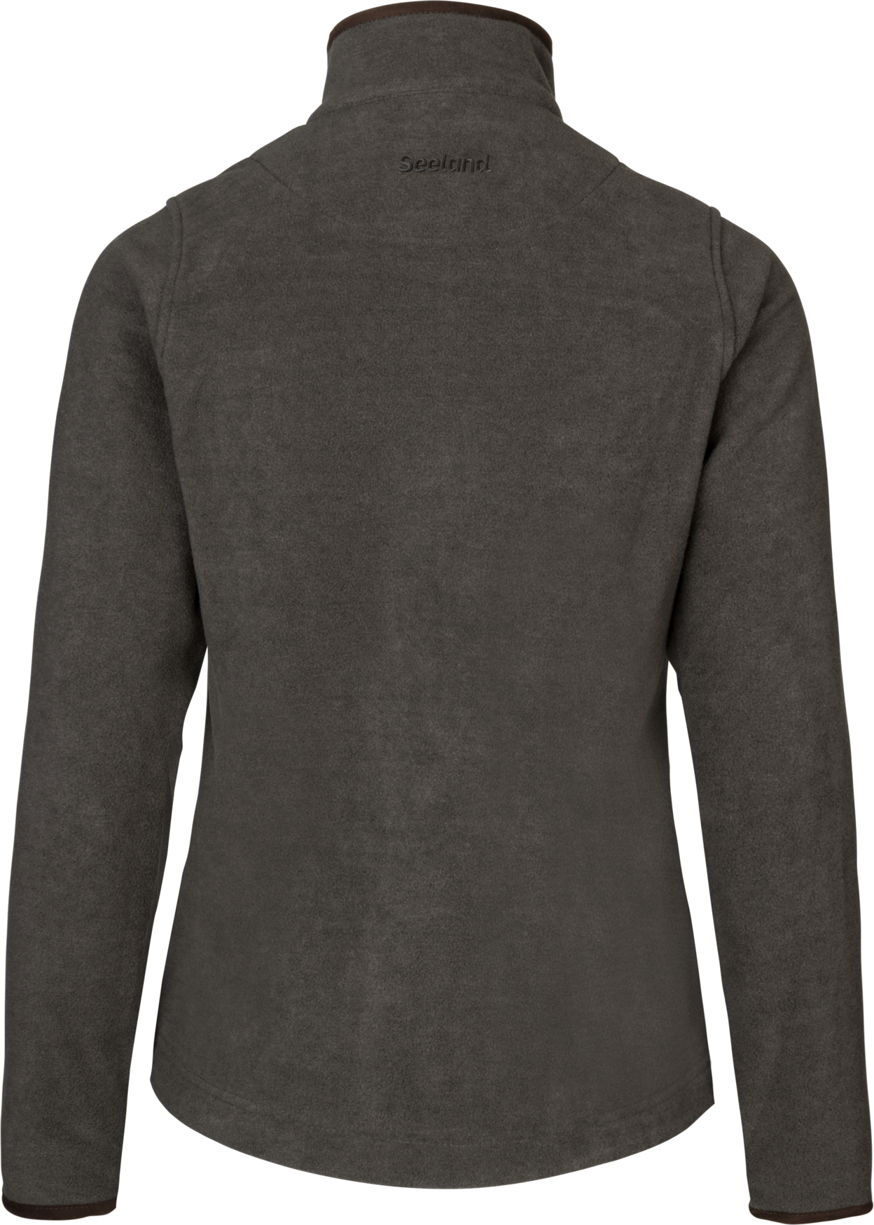 Woodcock Ivy Fleece Jakke - Dark Grey Melange