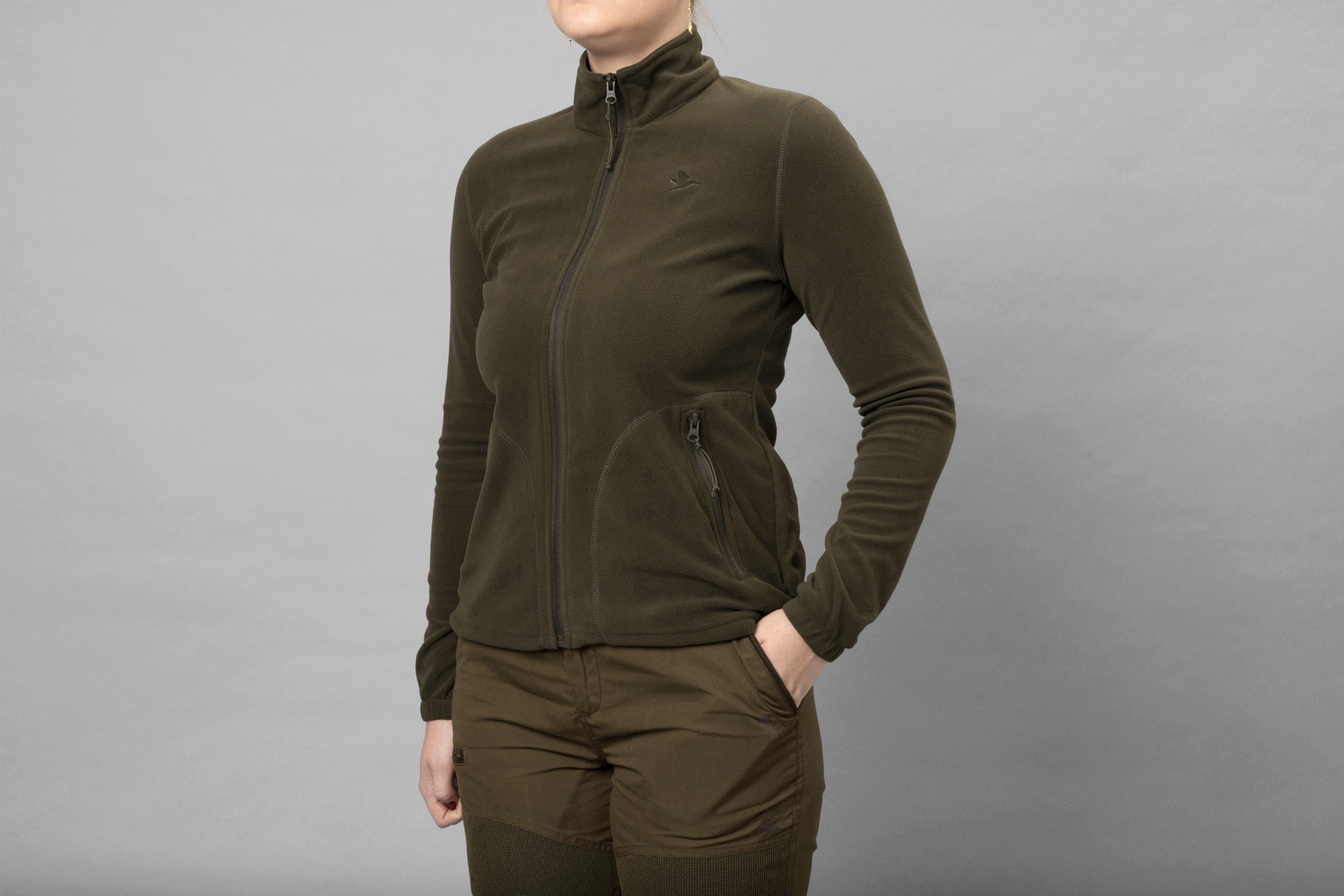 Dew Fleecejacke - Pine green