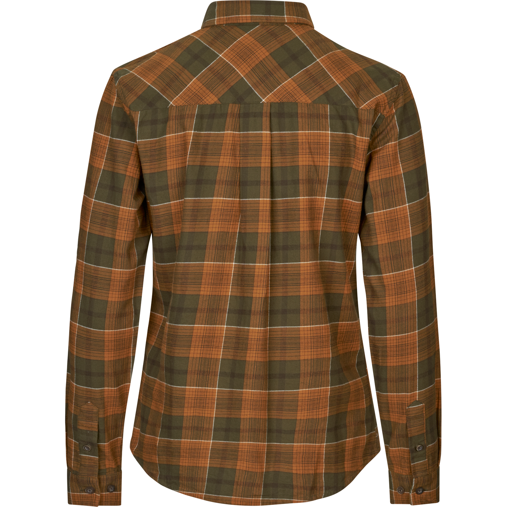 Skye Flannel Shirt - Grizzly Brown/Terracotta Check