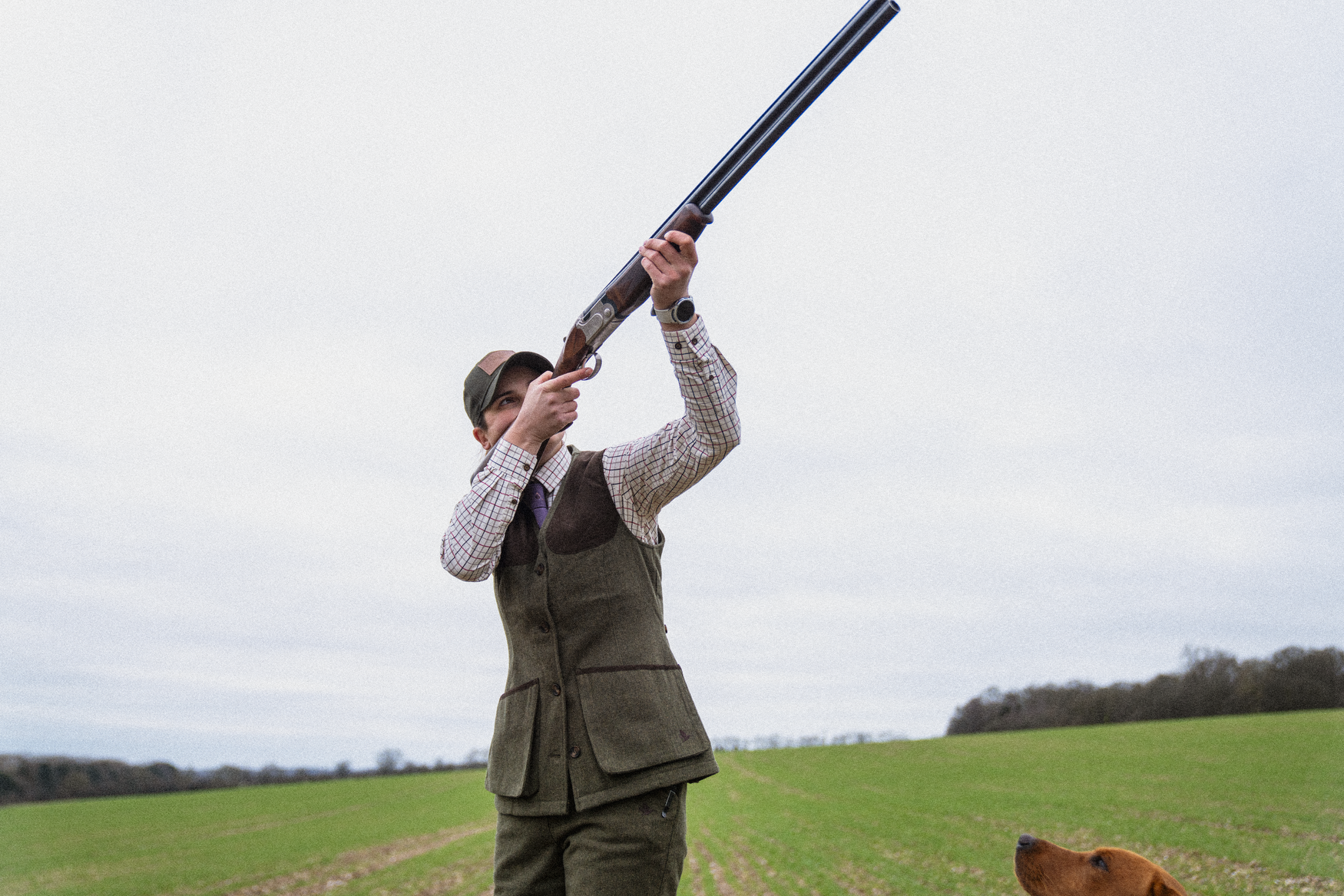 Hillside Harriet Waistcoat - Moss green