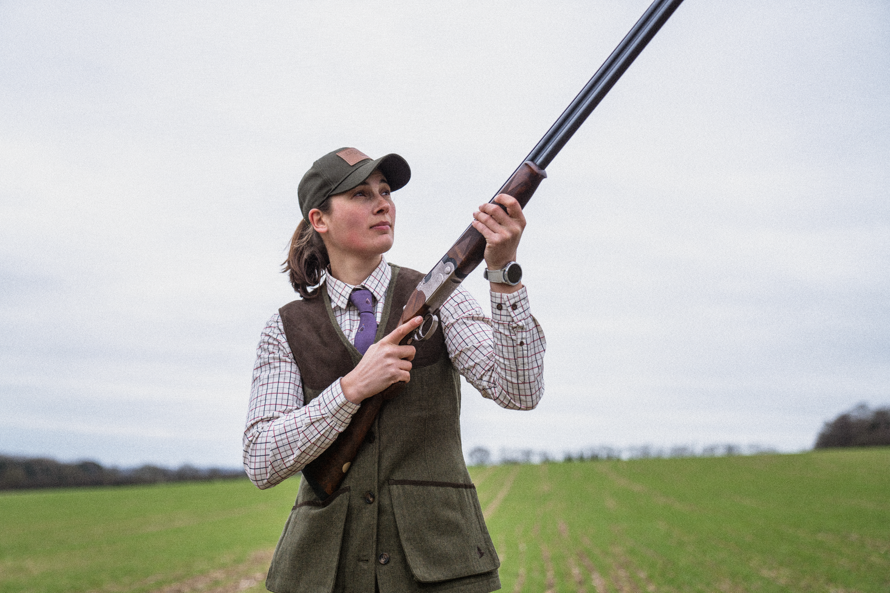 Hillside Harriet Waistcoat - Moss green