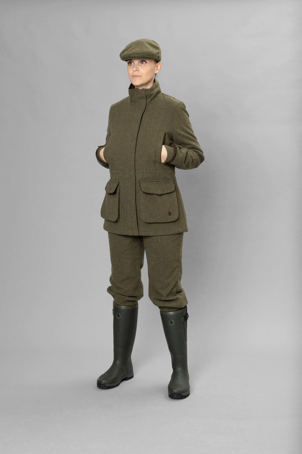 Hillside Harriet Jakke - Moss green