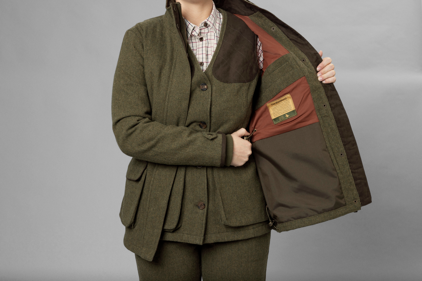 Hillside Harriet Jakke - Moss green