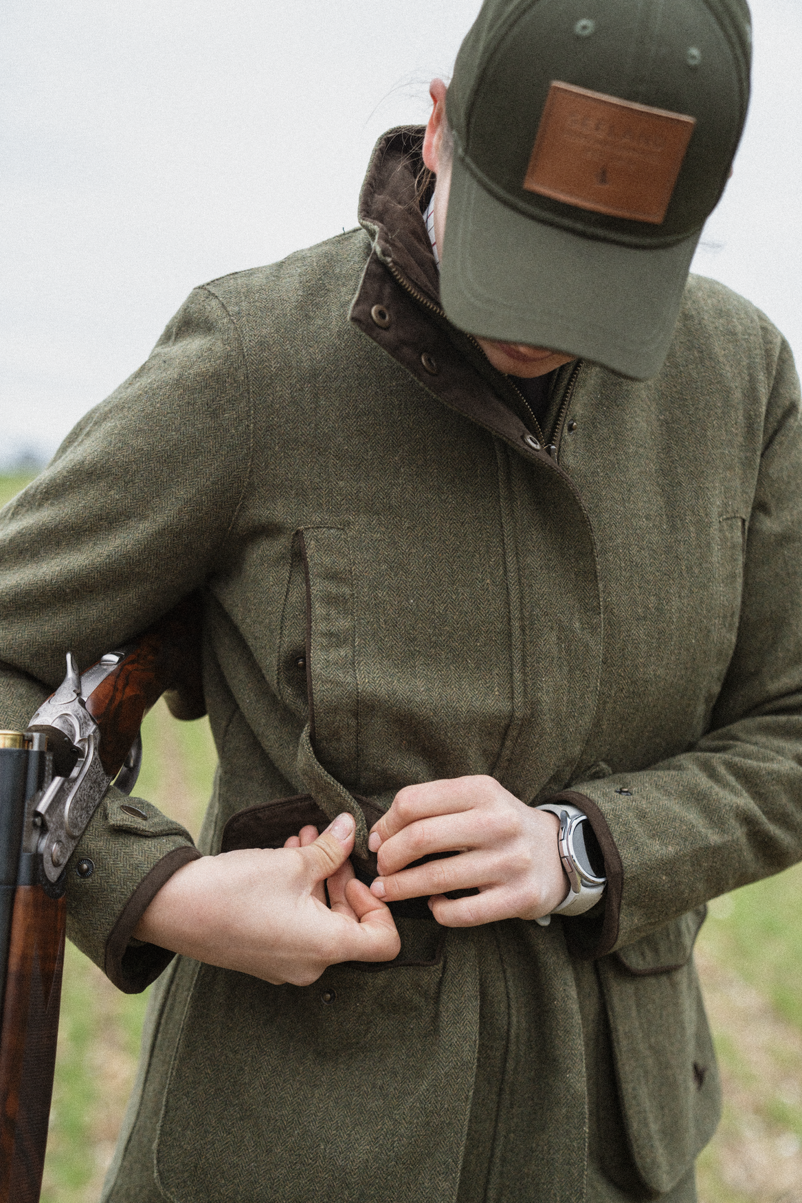 Hillside Harriet Jakke - Moss green