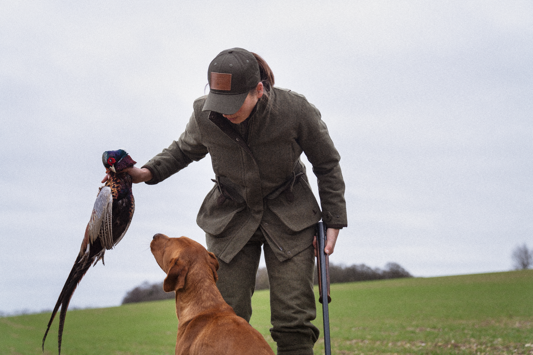 Hillside Harriet Jakke - Moss green