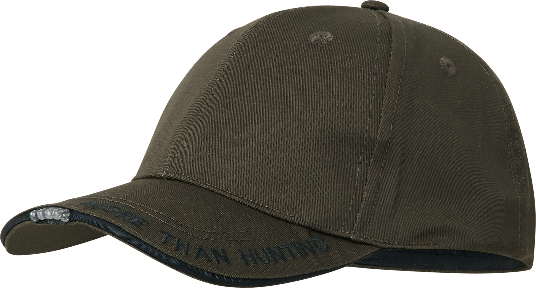 Slate LED Cap - Pine green