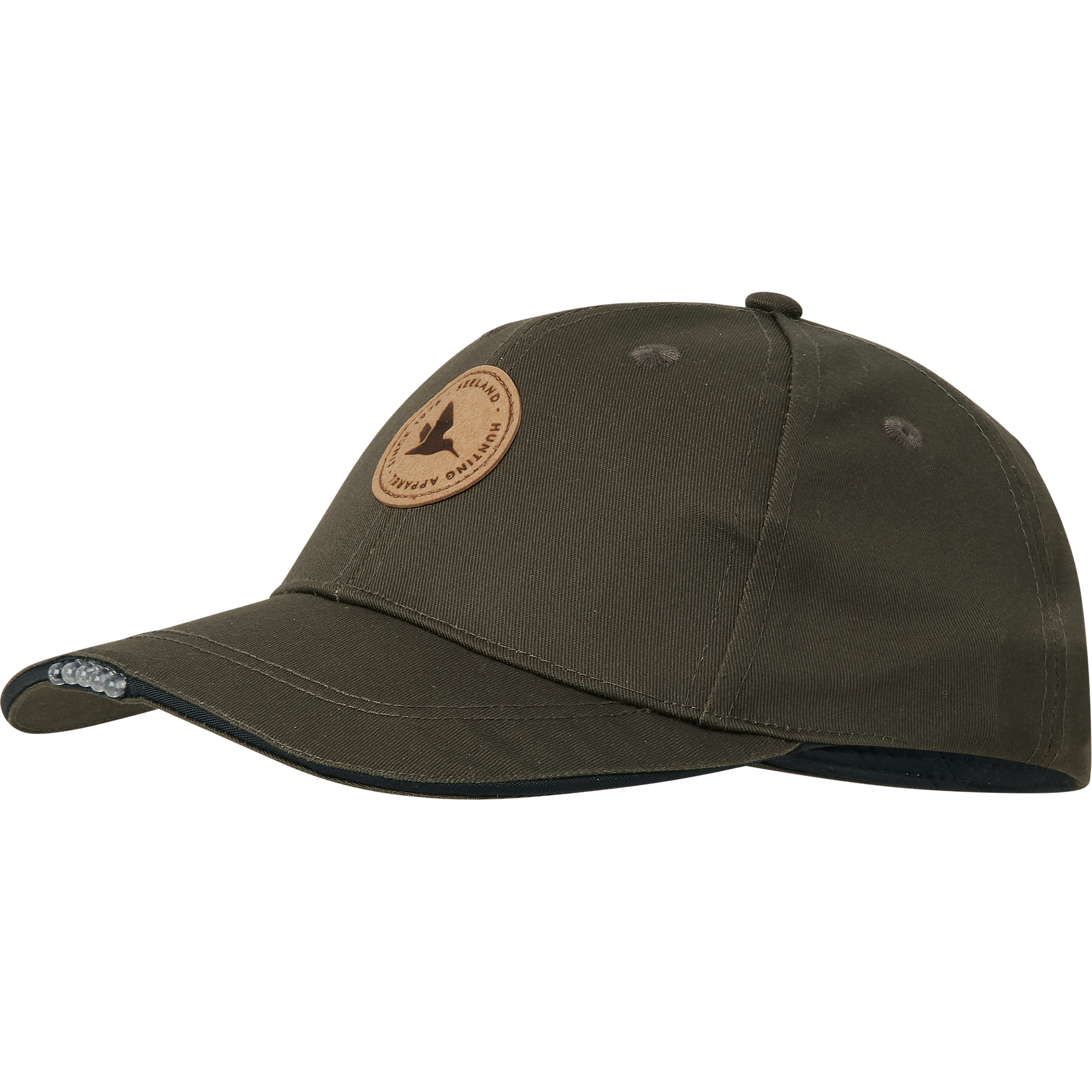 Skarn LED Junior Cap - Pine green
