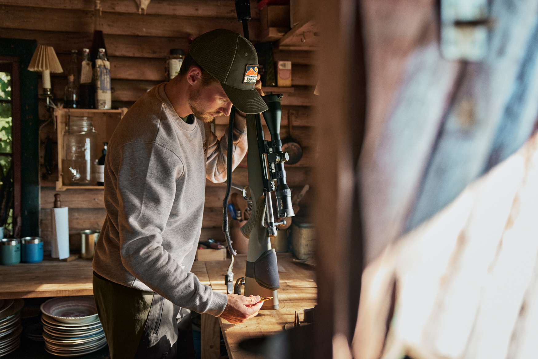 Gabbro Trucker Cap - Grizzly Brown