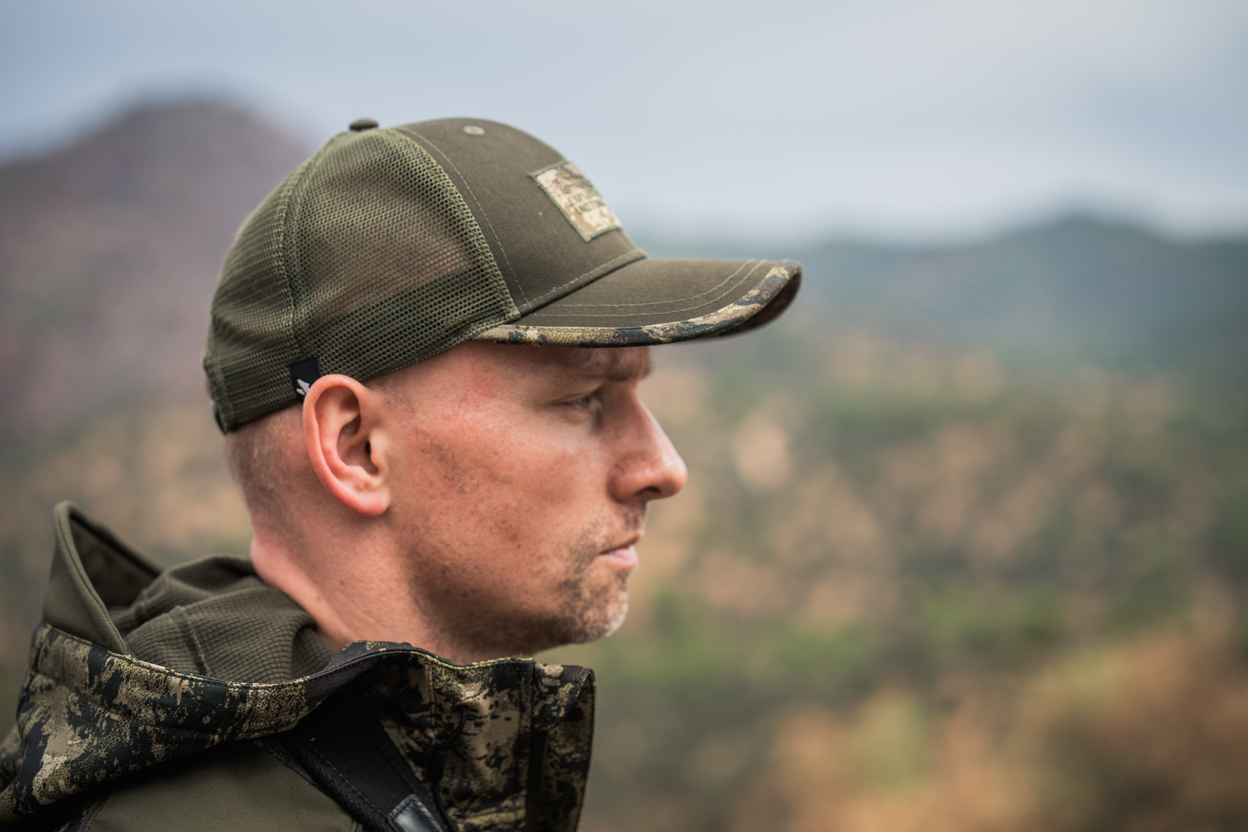 Ganister Trucker Cap - Pine green