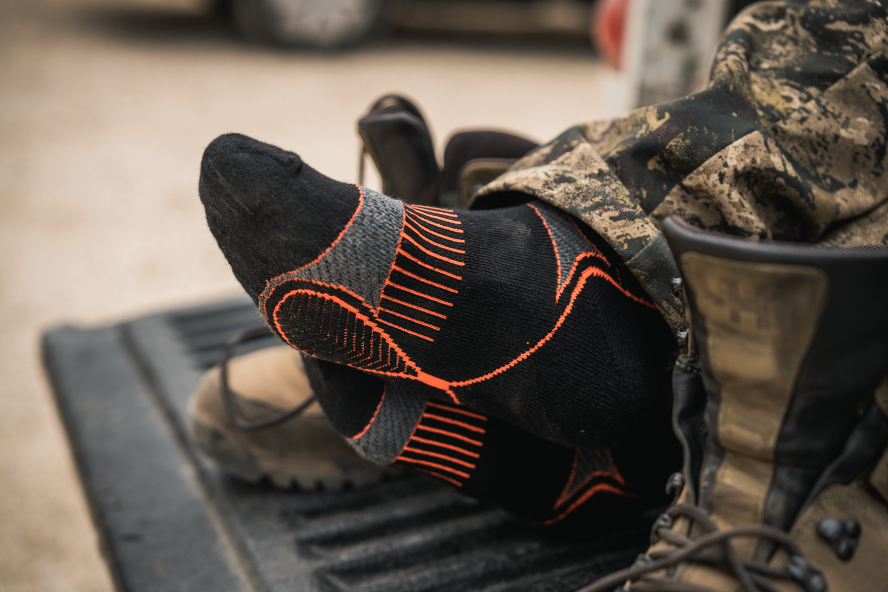 Chaussette Field Coolmax - 2Pack - Black/Dark Grey