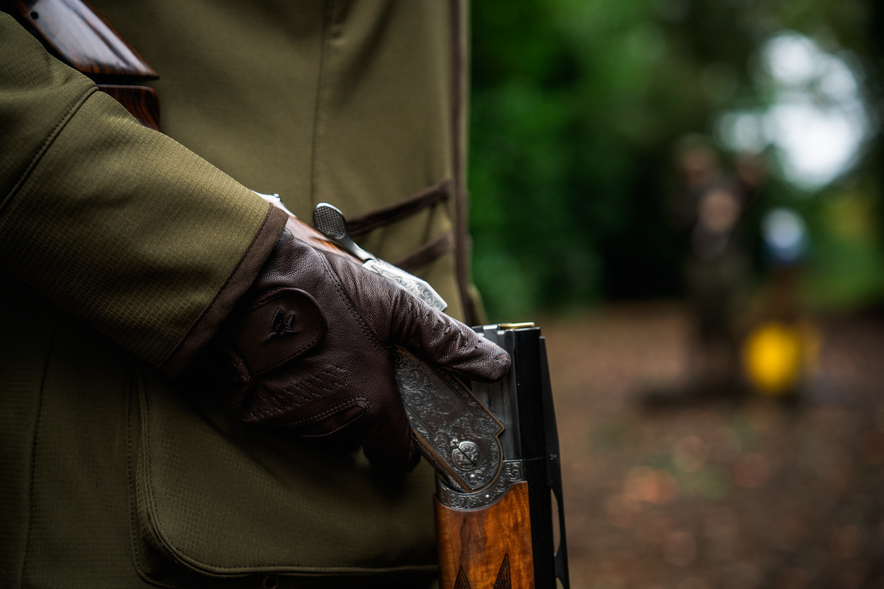 Aim Shooting Gloves - Chocolate Torte