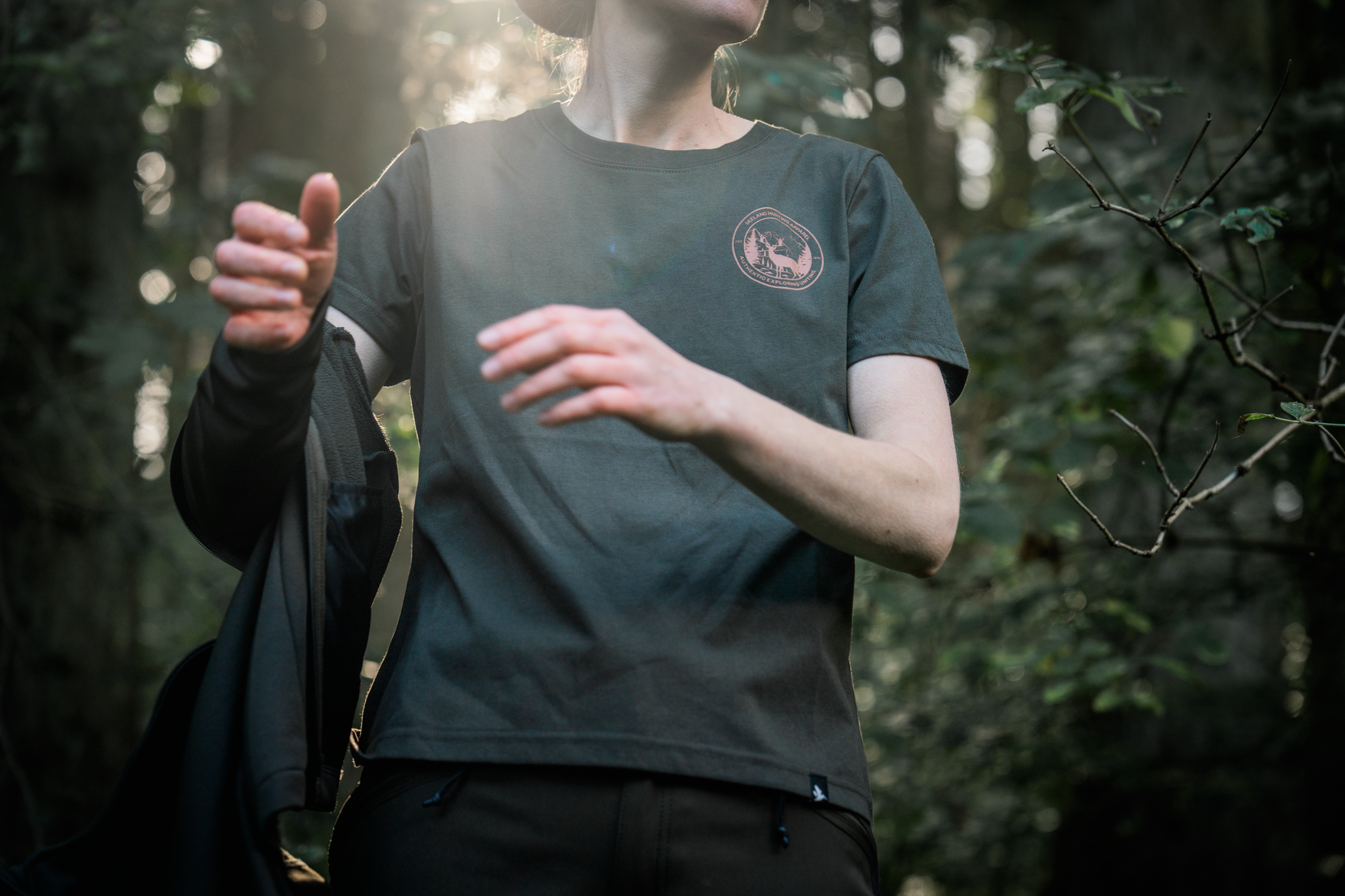 Hunting Heritage Women T-shirt - Pine green