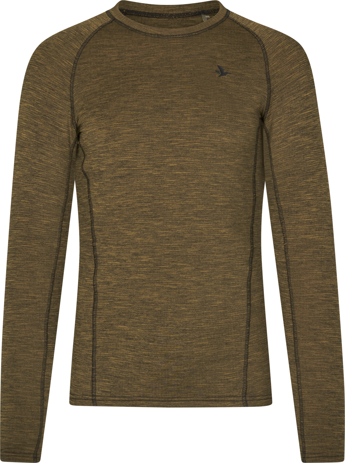 Peak Aia T-shirt - Military Olive Melange