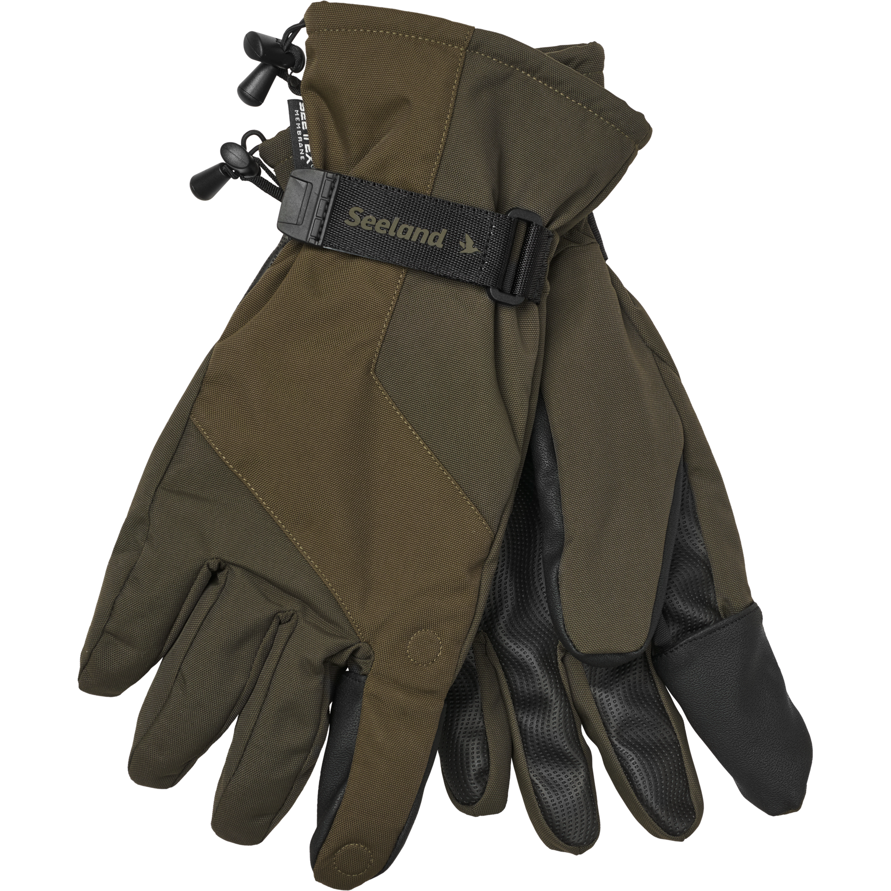 Trigger Fold-Back Handsker - Pine green