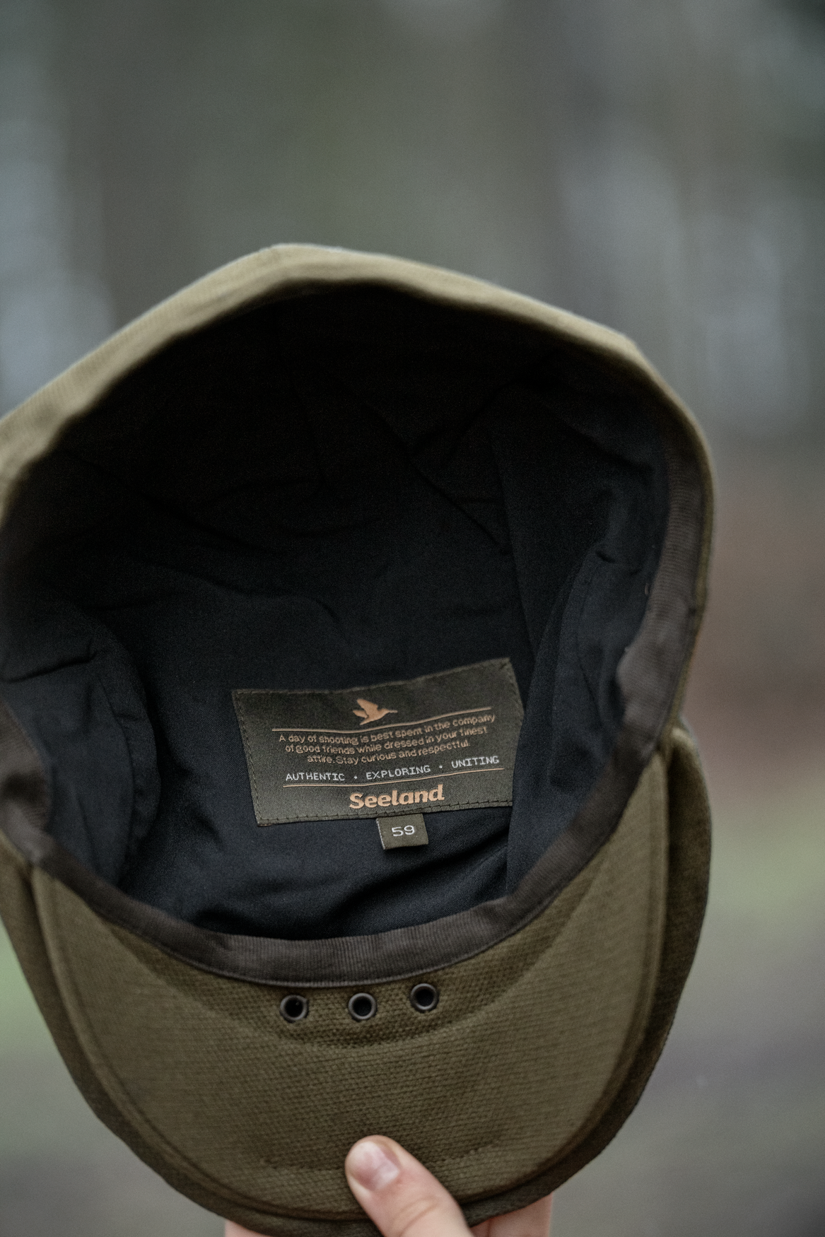 Casquette plate Woodcock Royale - Shaded Olive