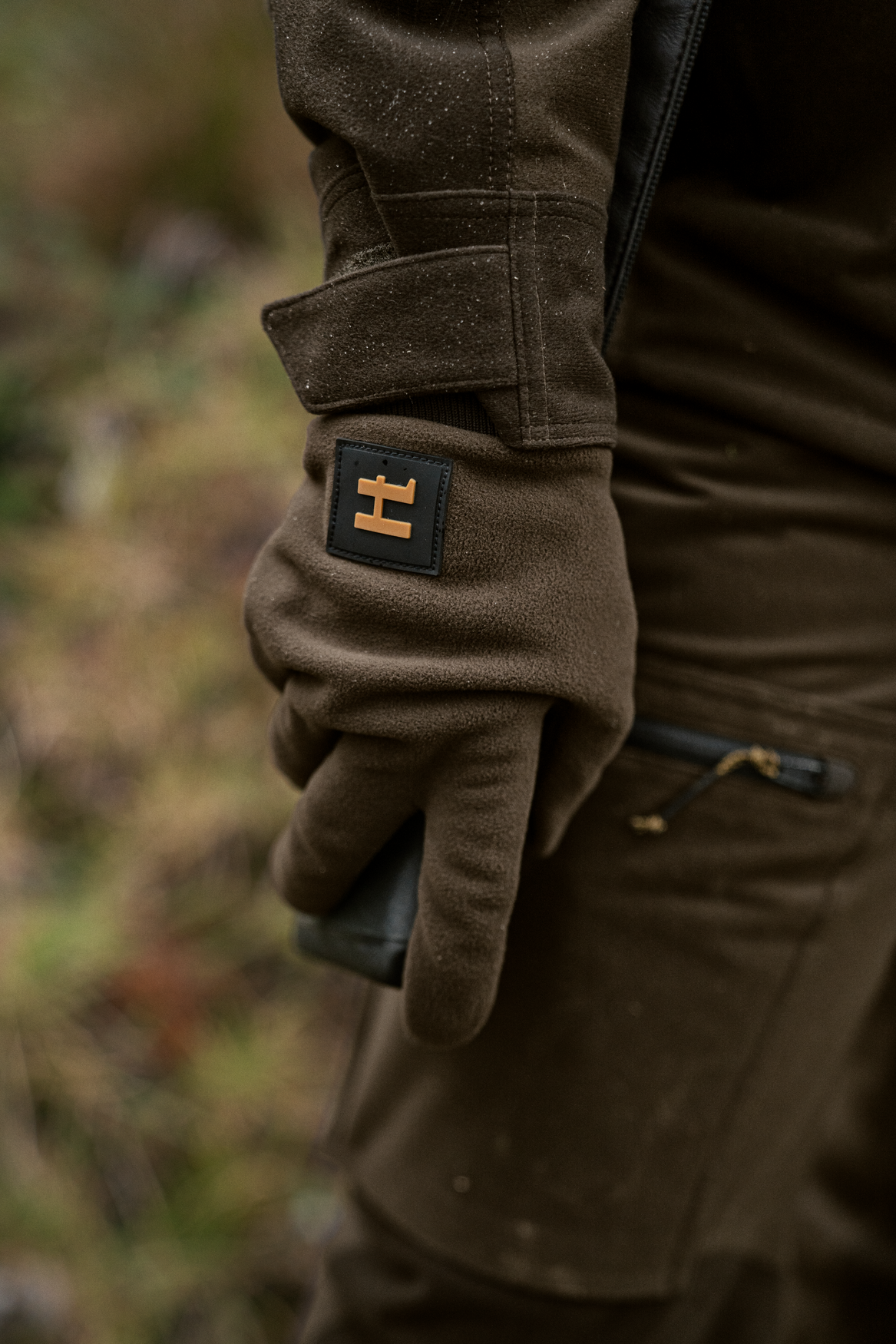 Forest Hunter WSP Handschuhe - Hunting green/Shadow brown