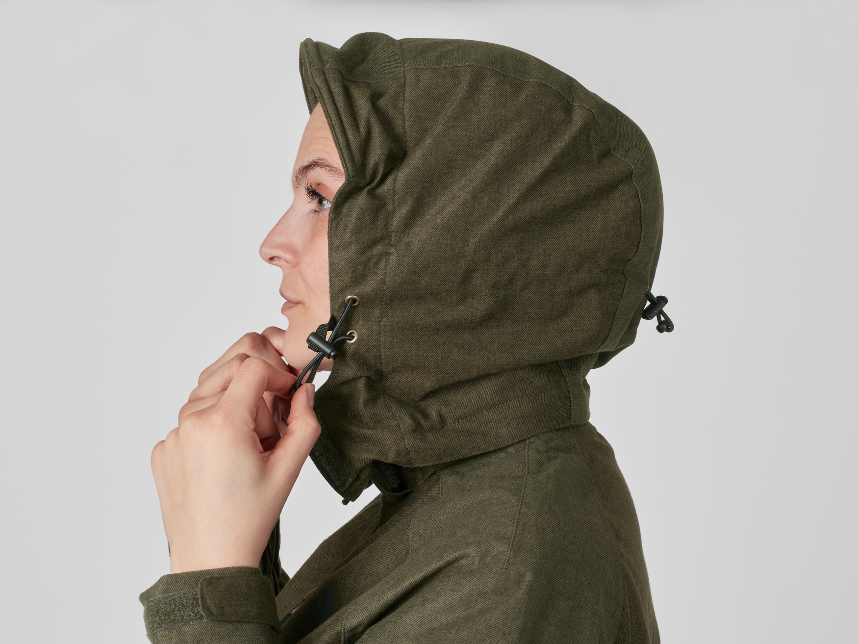 Avail jakke Women - Pine green melange