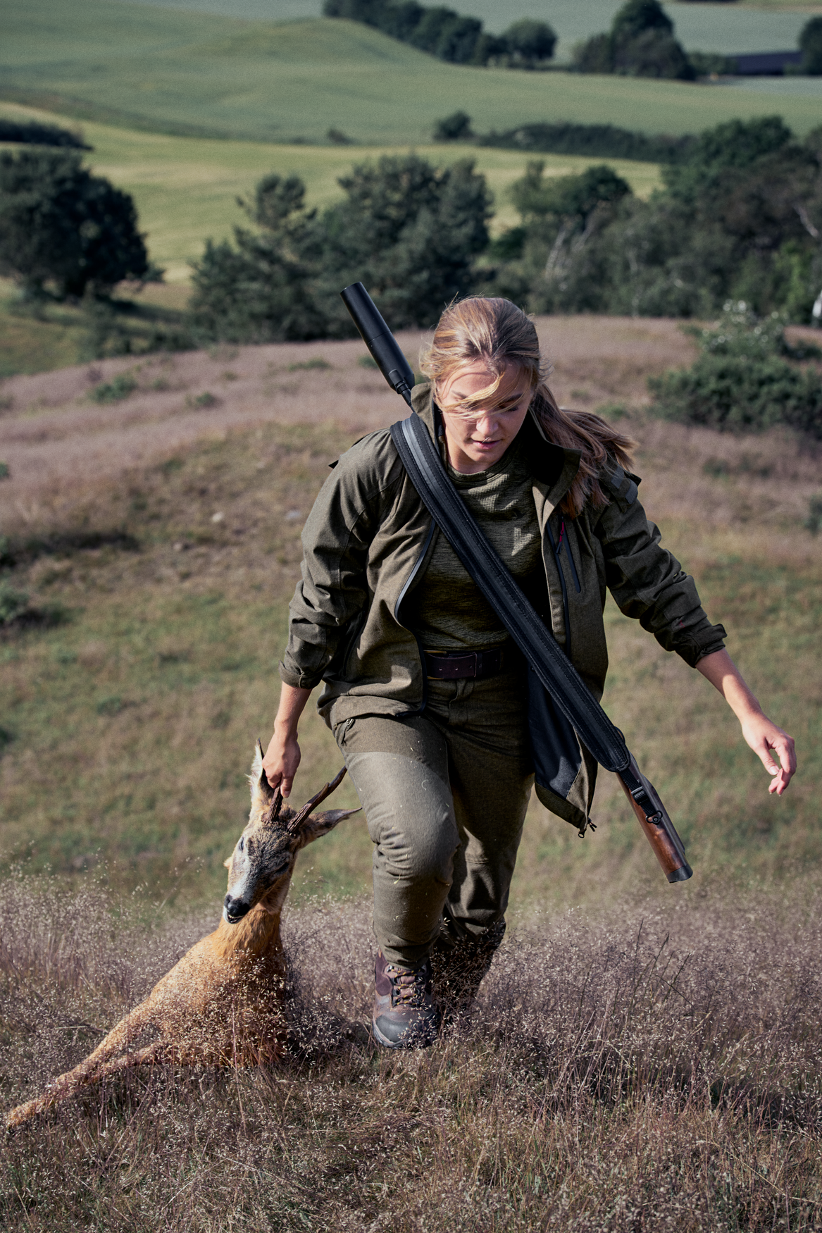 Veste Avail Women - Pine green melange