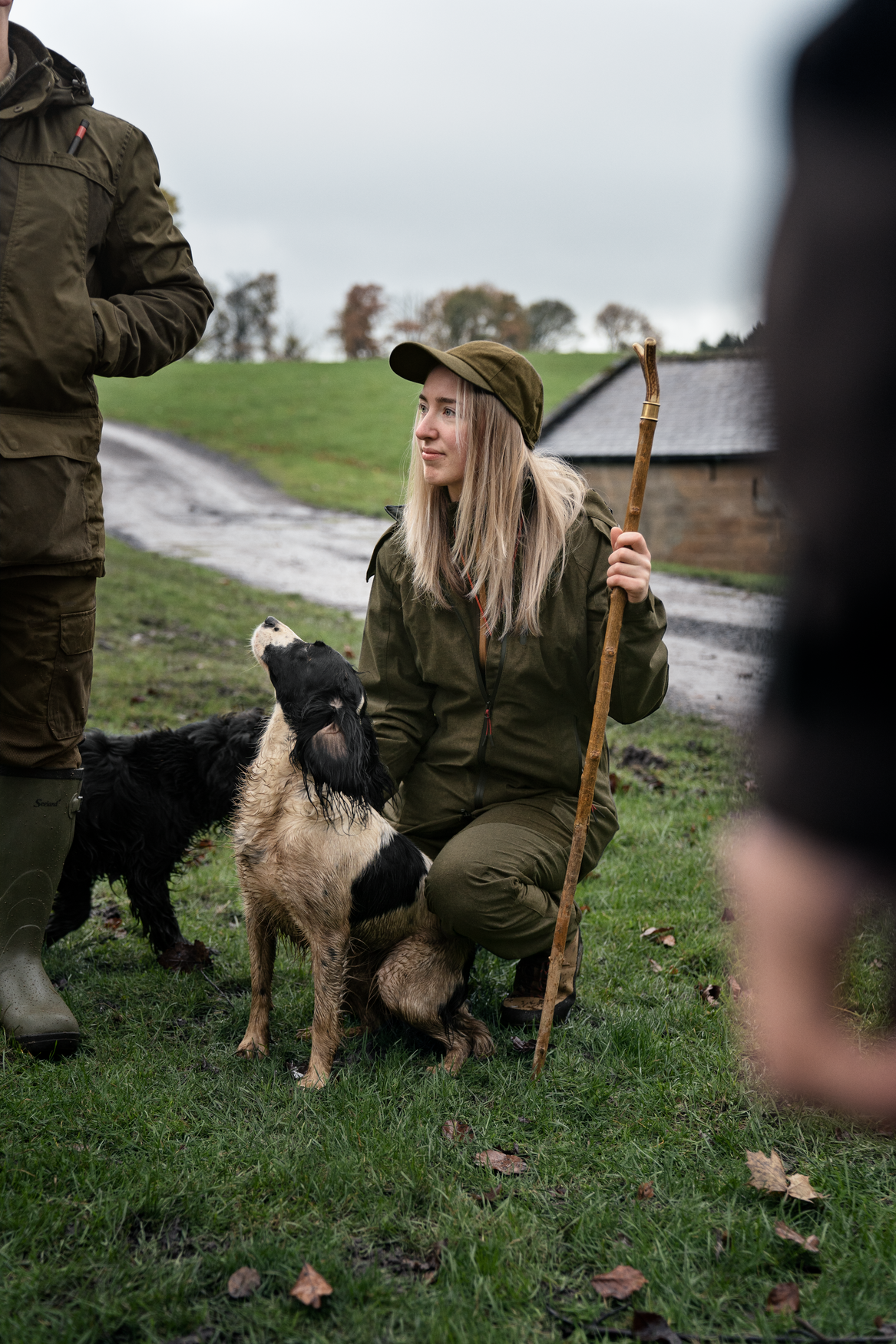 Avail jakke Women - Pine green melange