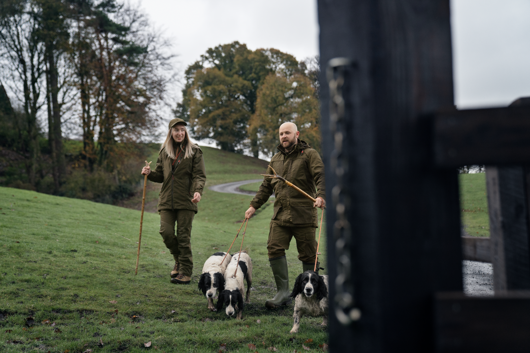 Avail jakke Women - Pine green melange