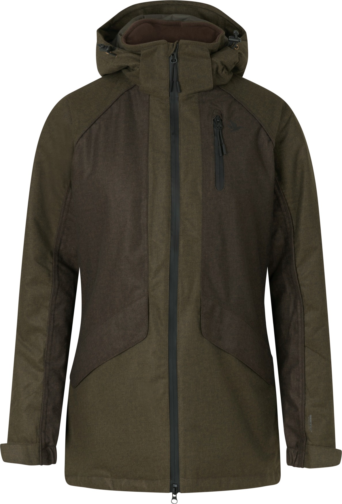 Avail Aya Insulated jakke - Pine green/Demitasse brown