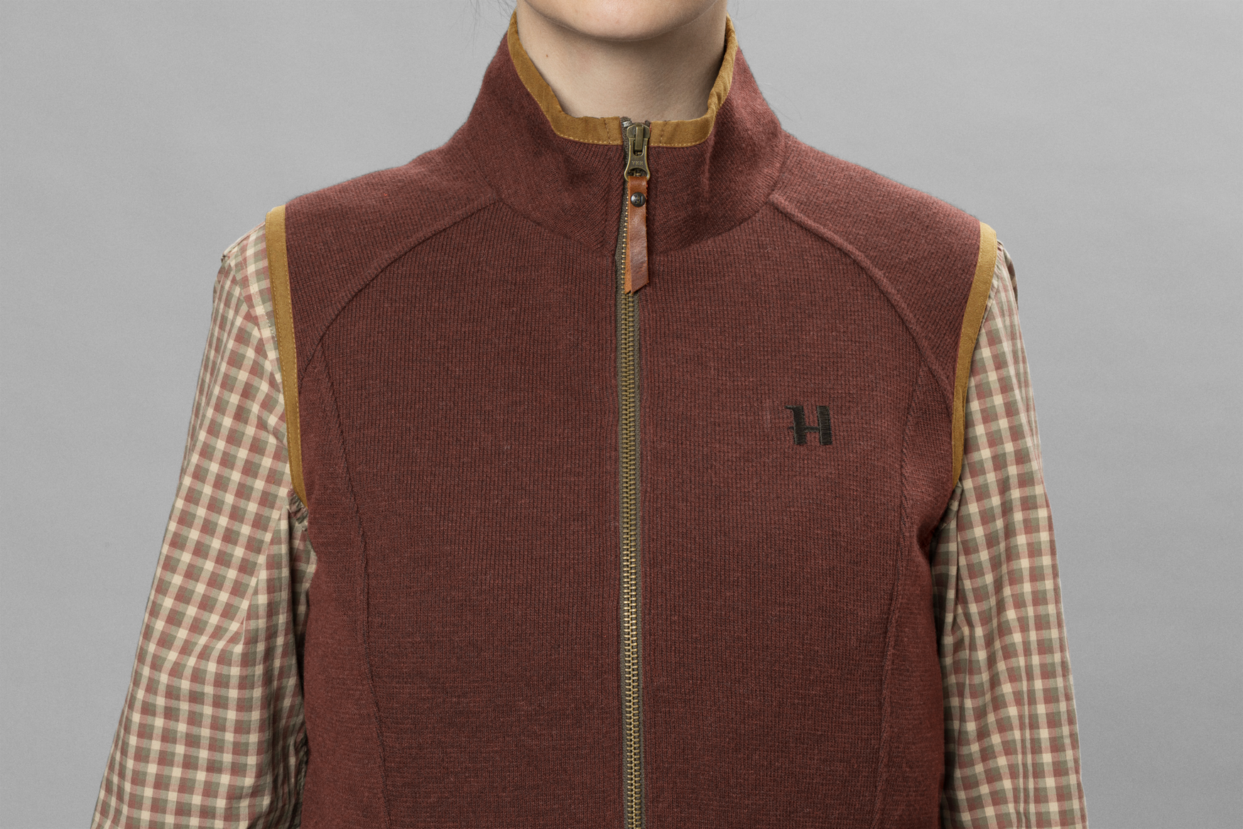 Sandhem Pro waistcoat Women - Dark copper