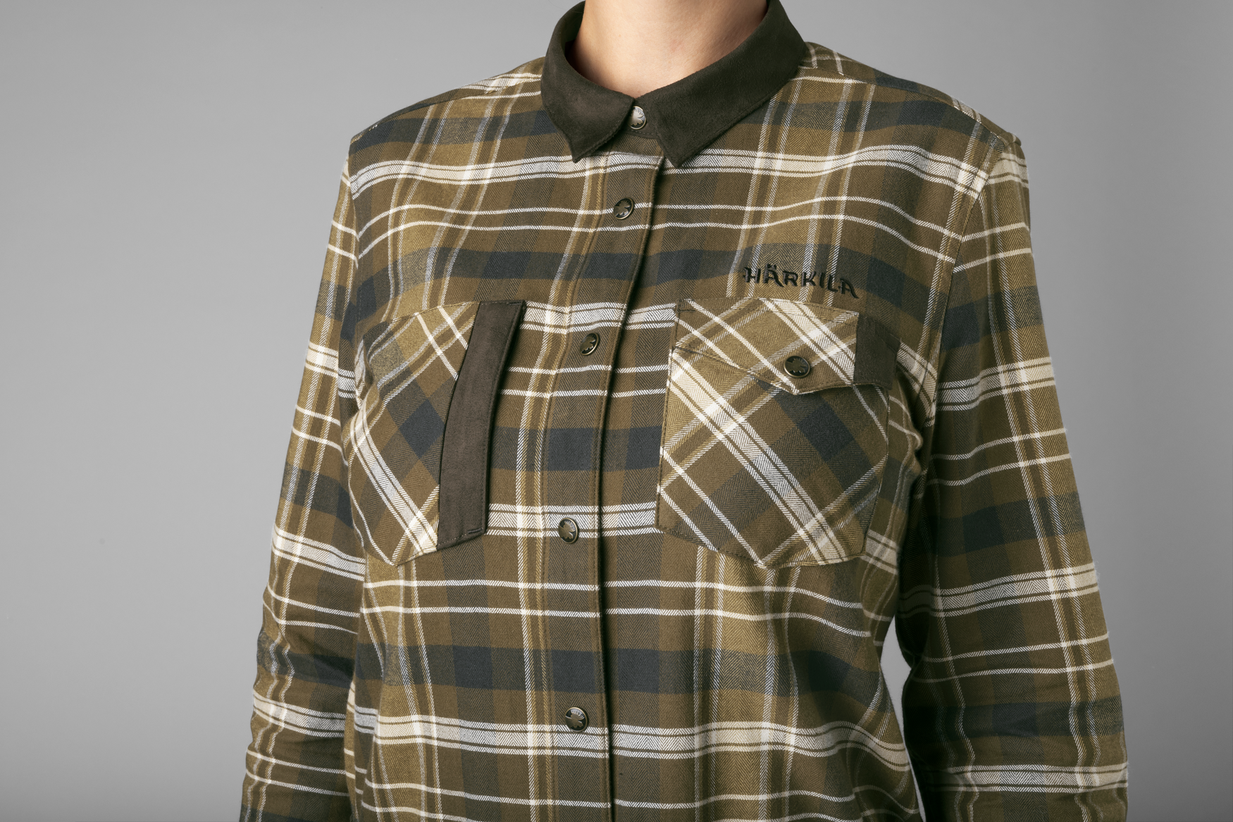 Aivak L/S skjorte Women - Antique bronze