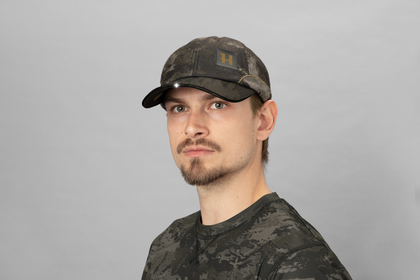 Härkila NOCTYX camo light kasket - AXIS MSP®Black/Black