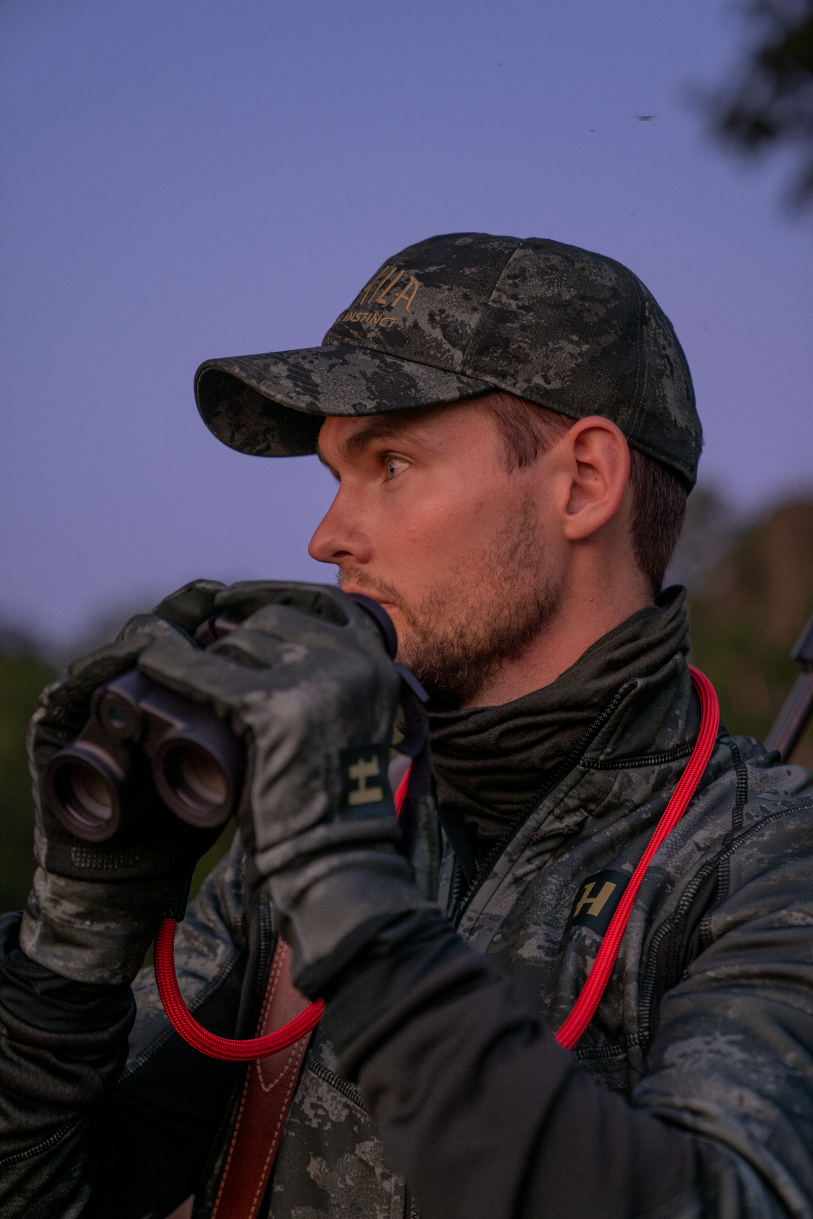 Härkila NOCTYX camo light kaps - AXIS MSP®Black/Black
