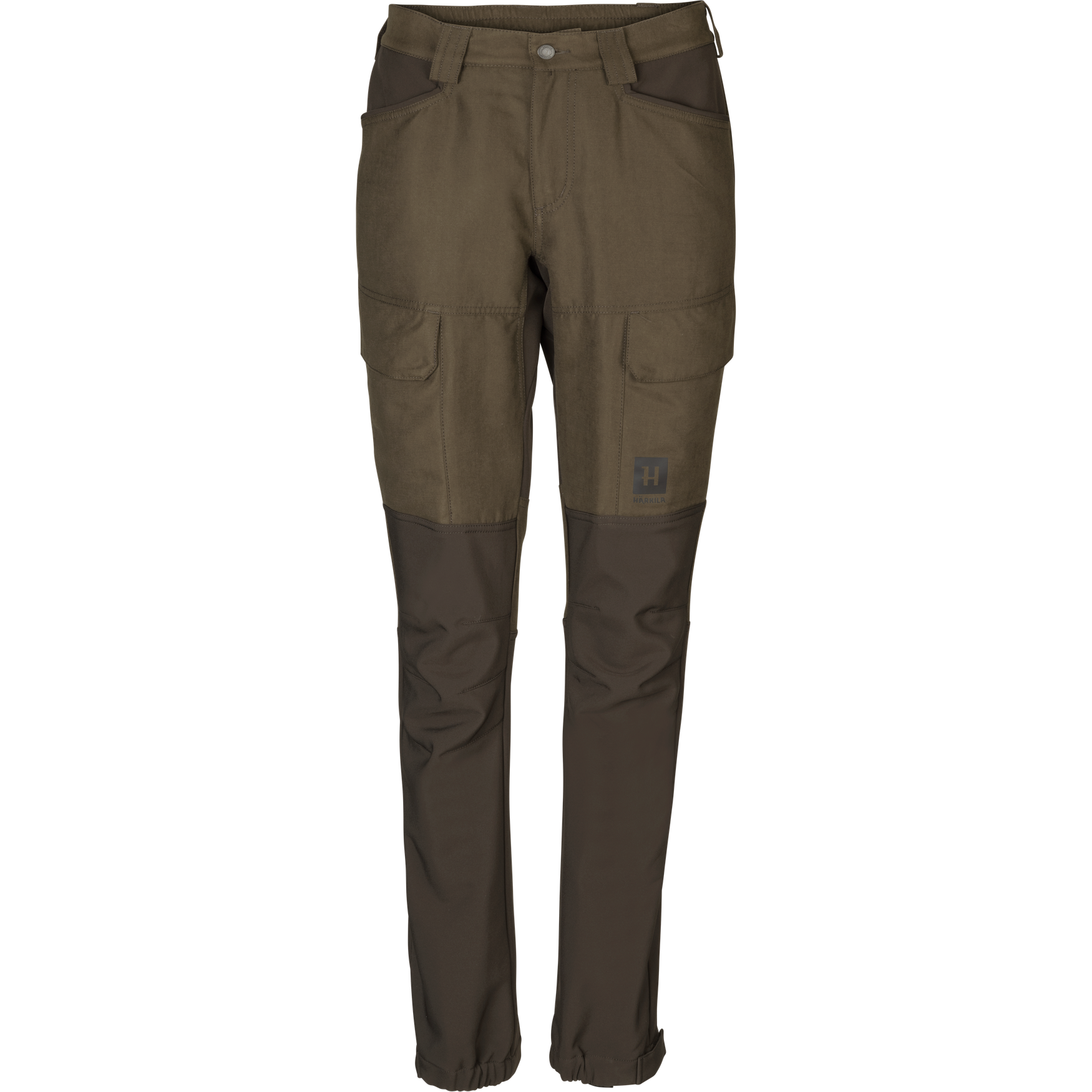 Härkila Scandinavian bukser til kvinder - Willow green/Deep brown