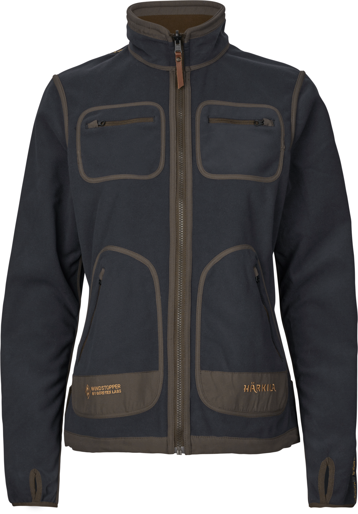 Kamko Fleece Kvinder - Willow green/Deep well purple