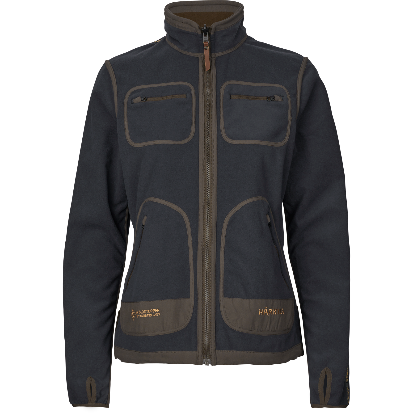Kamko Fleece Kvinder - Willow green/Deep well purple