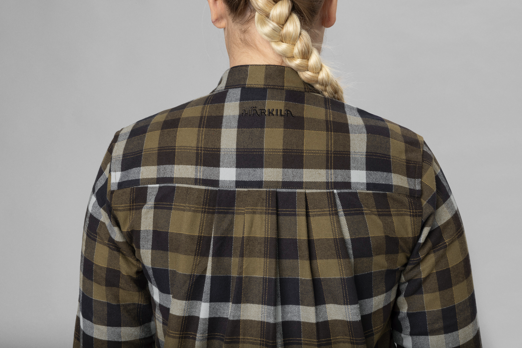 Sigrid L/S skjorte til kvinder - Willow green/Phantom