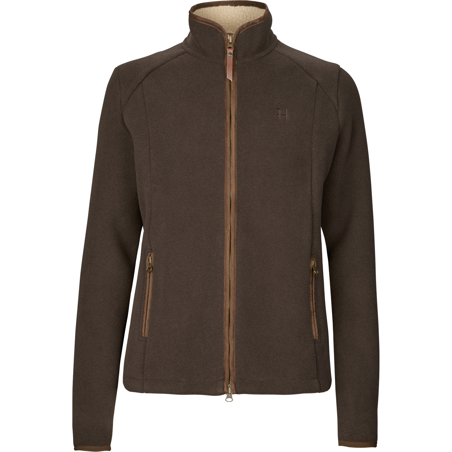 Sandhem Sherpa Fleecejakke Kvinder - Demitasse brown