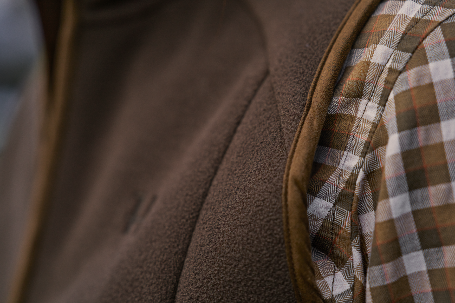 Sandhem Sherpa Fleecevest Kvinder - Demitasse brown