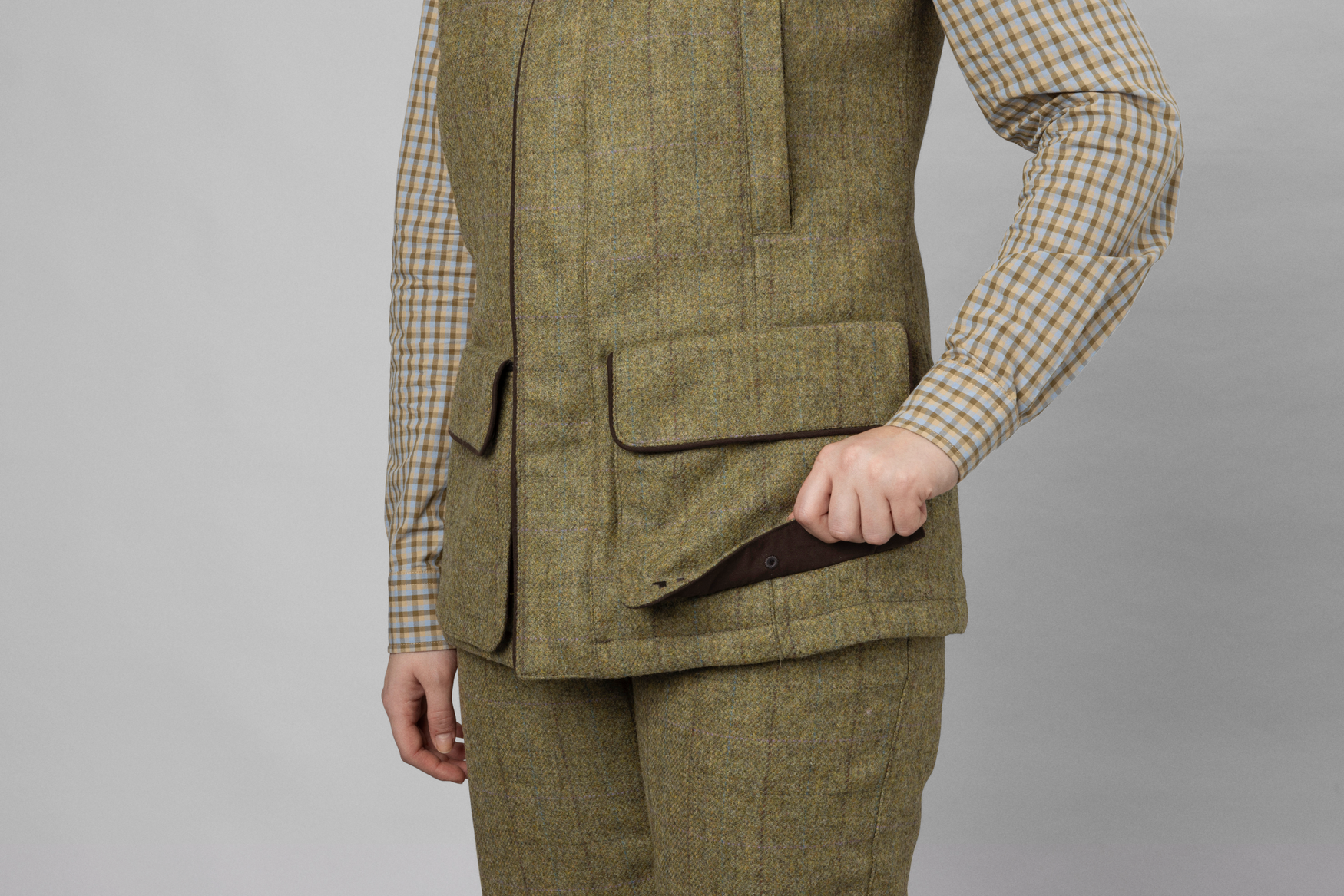 Jura vest kvinder - Olive