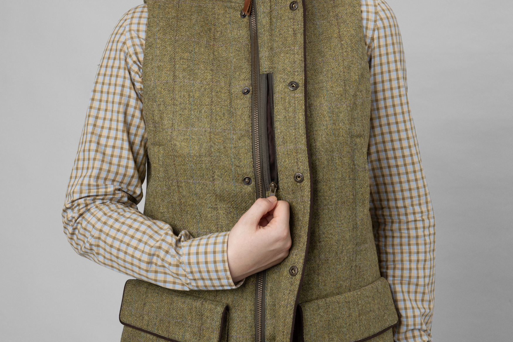 Jura vest kvinder - Olive