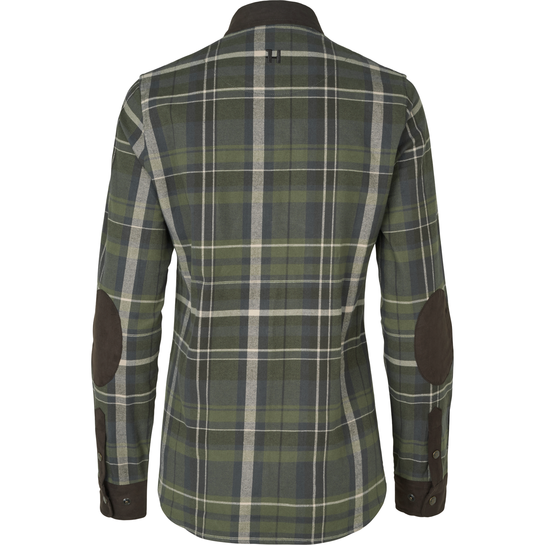 Pajala L/S Skjorte Kvinder - Olive check