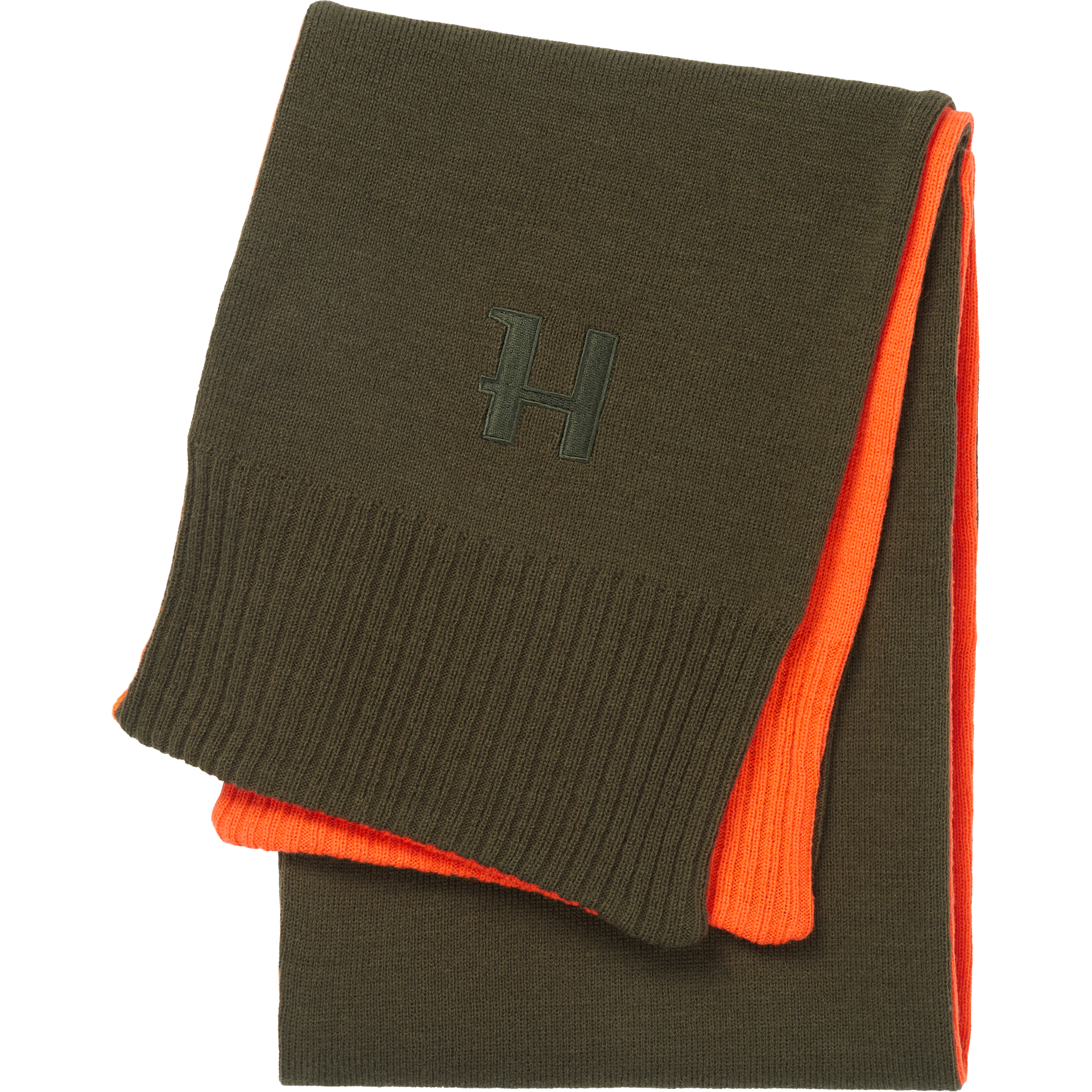 Härkila Reversible Tørklæde - Willow green/Orange