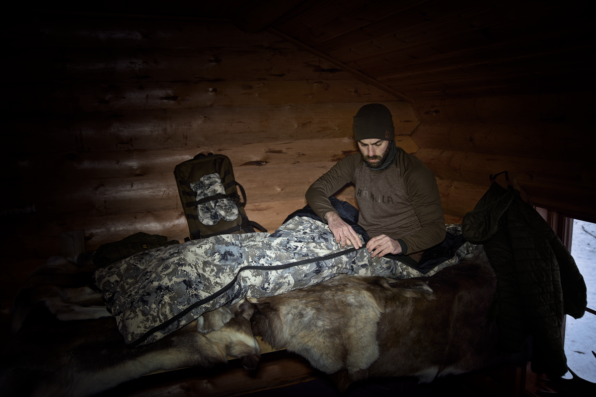 Härkila One camo HSP sleeping bag - AXIS MSP®Mountain
