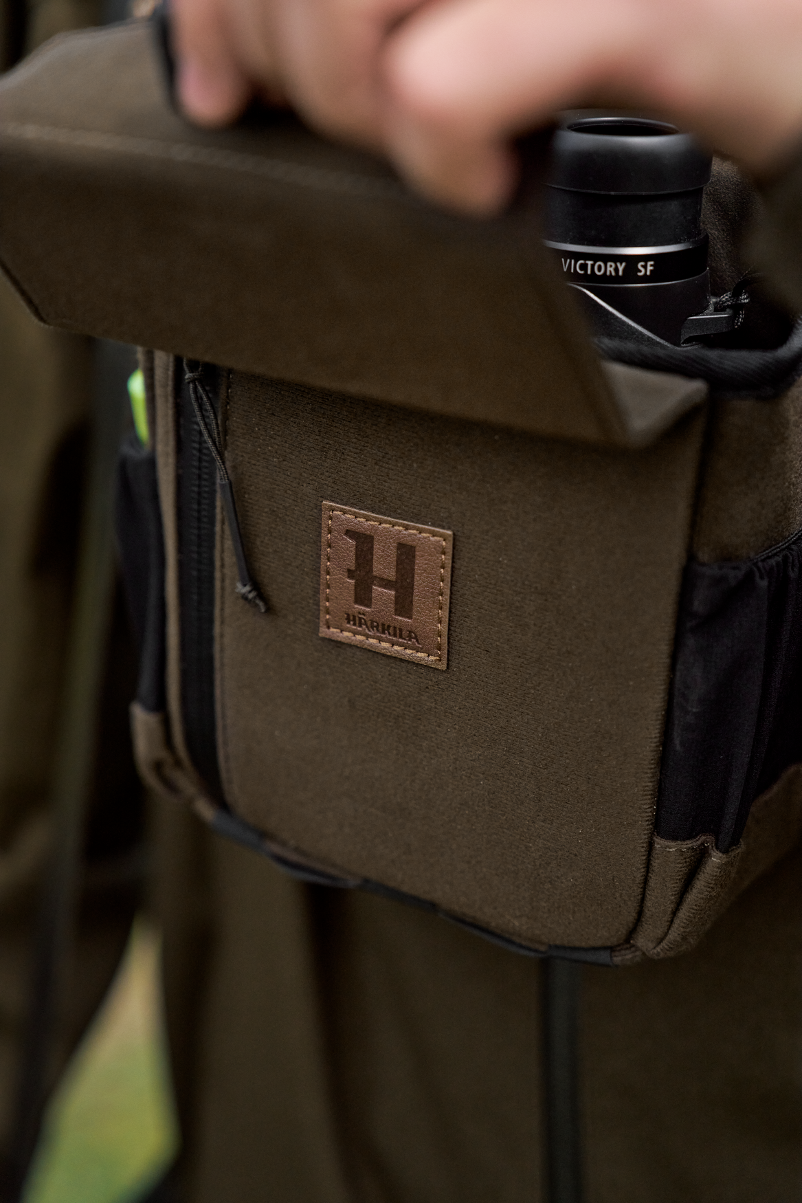 Härkila Bino Harness - Dark willow green