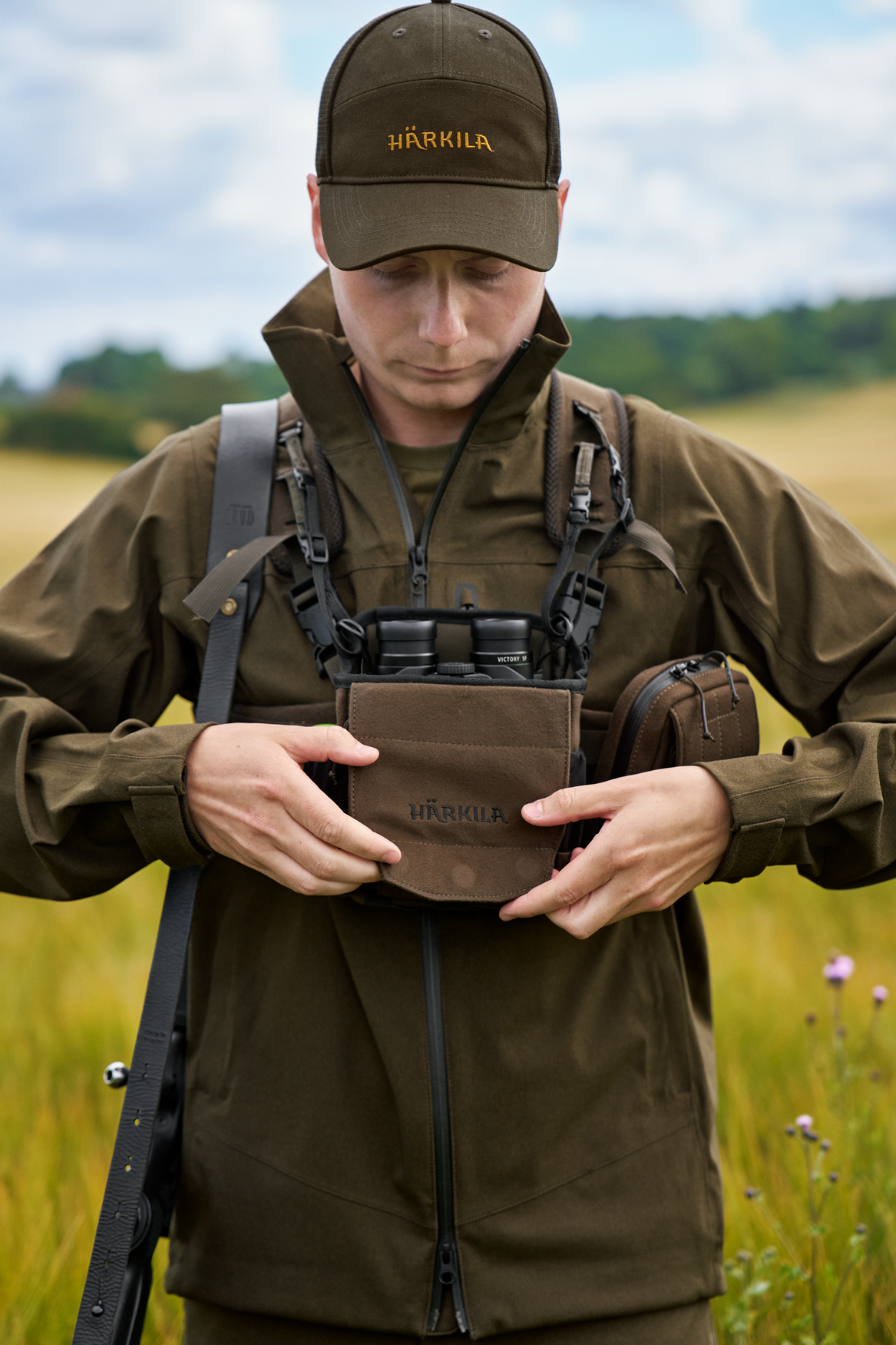 Harnais Härkila Bino - Dark willow green