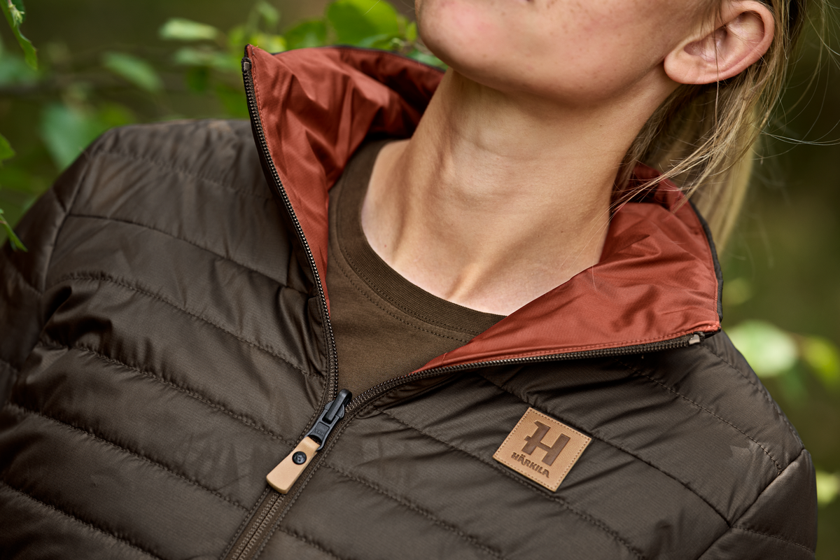 Härkila Kalix HSP Damenjacke - Shadow brown/Arabian spice