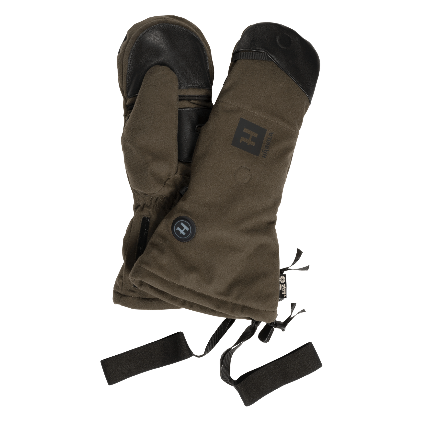 Härkila Heat HSP Fold-Back Fäustlinge - Hunting green