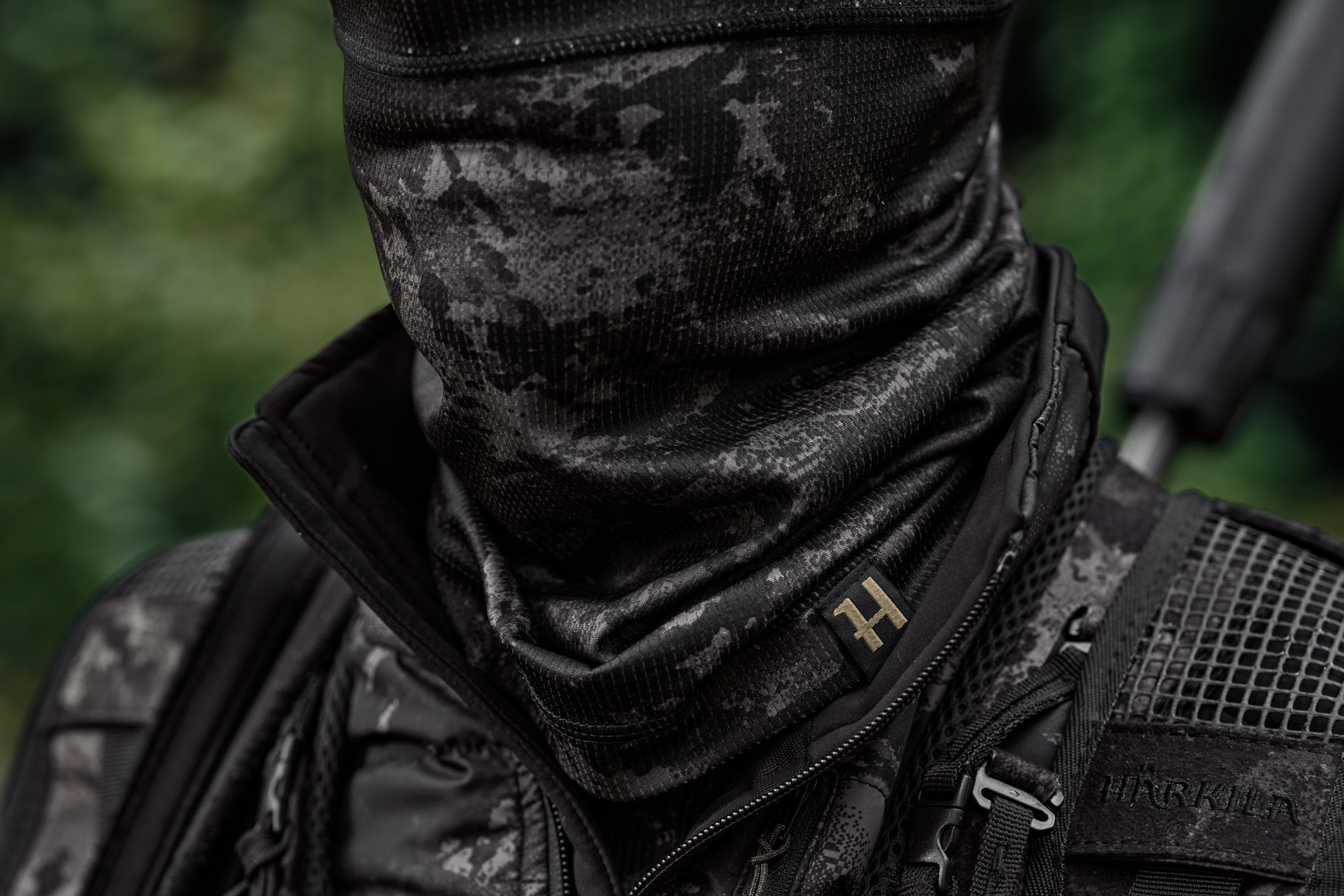 Härkila NOCTYX camo neck gaiter - AXIS MSP®Black
