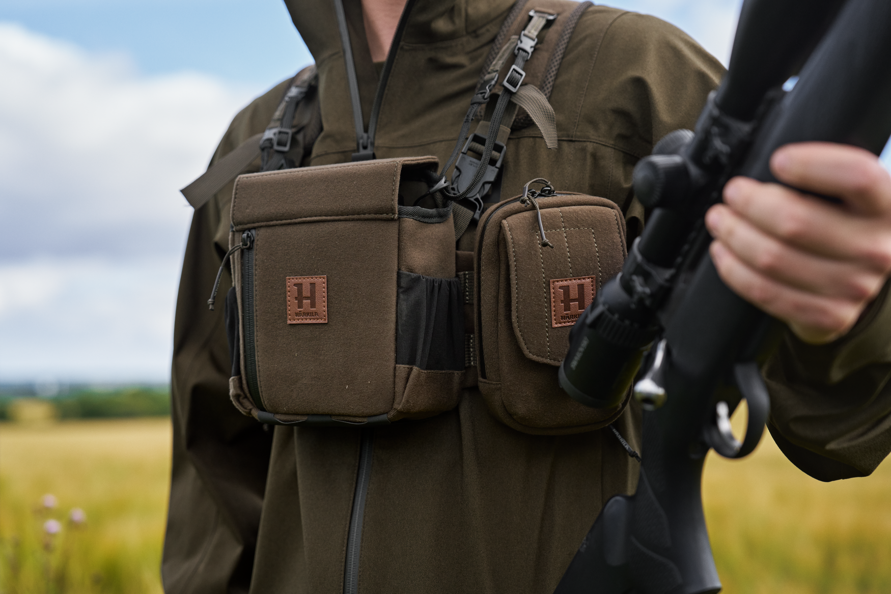 Härkila Utility Pouch - Dark willow green