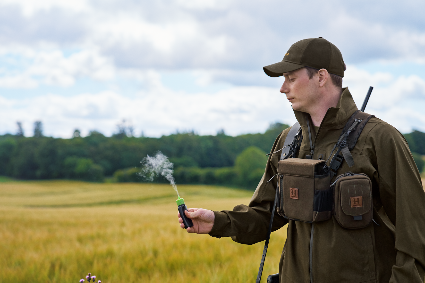 Härkila Utility Pouch - Dark willow green